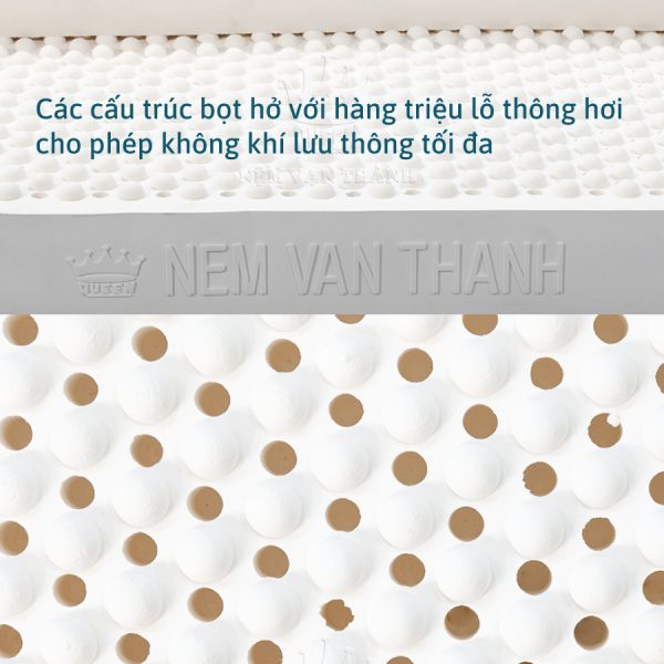 Nệm cao su Vạn Thành Unique Plus