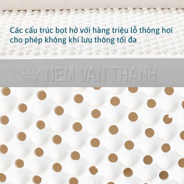 Nệm cao su Vạn Thành Unique Plus