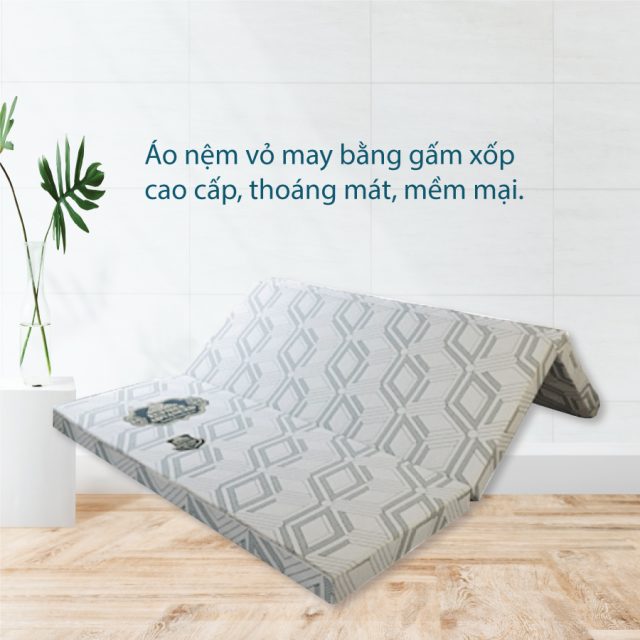 Nệm bông ép Kim Cương Eufiber Classic