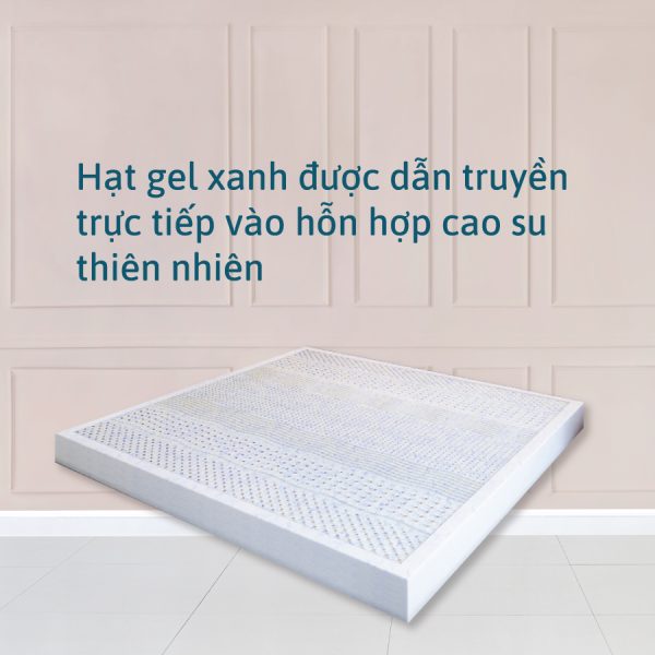 Nệm cao su Kim Cương COOLUX 7’Zone Gel