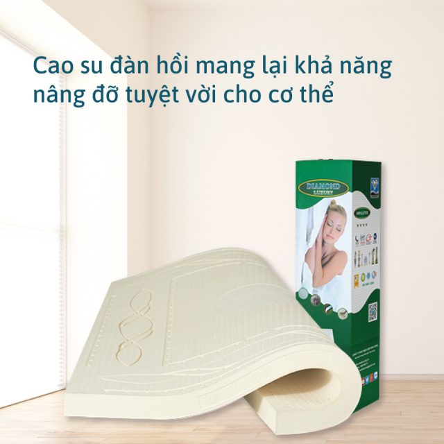 Nệm cao su Kim Cương Diamond Luxury