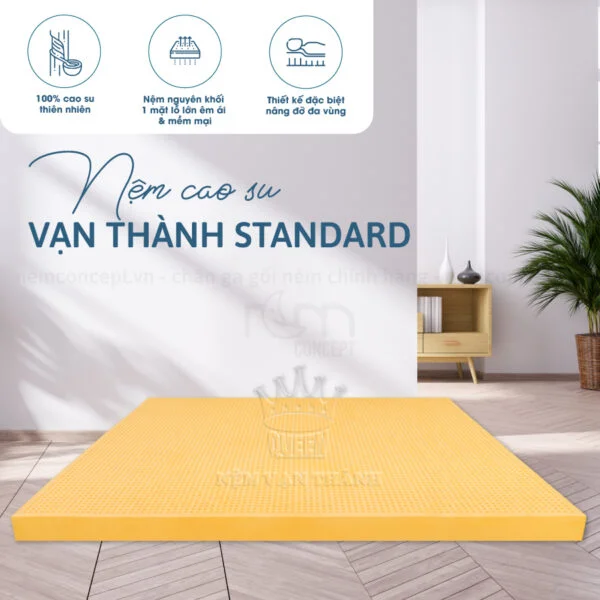 Nệm cao su Vạn Thành Standard