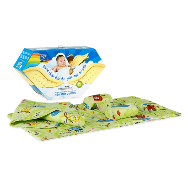 Nệm em bé Kim Cương Diamond Angle - BÉ TRAI