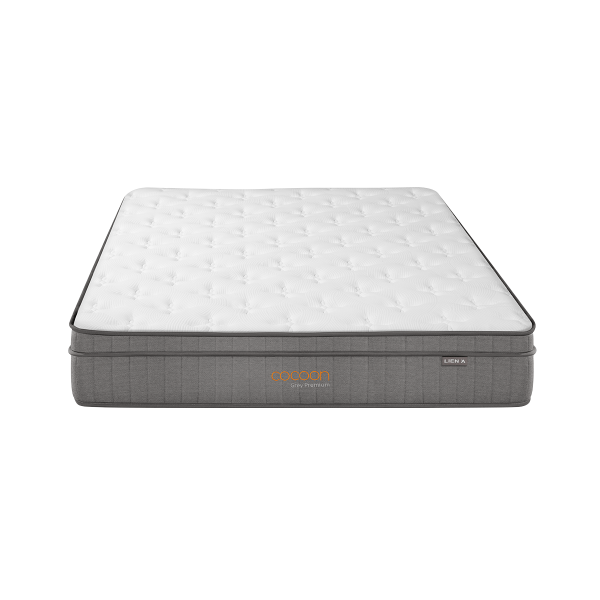Nệm lò xo túi Cocoon Grey Premium