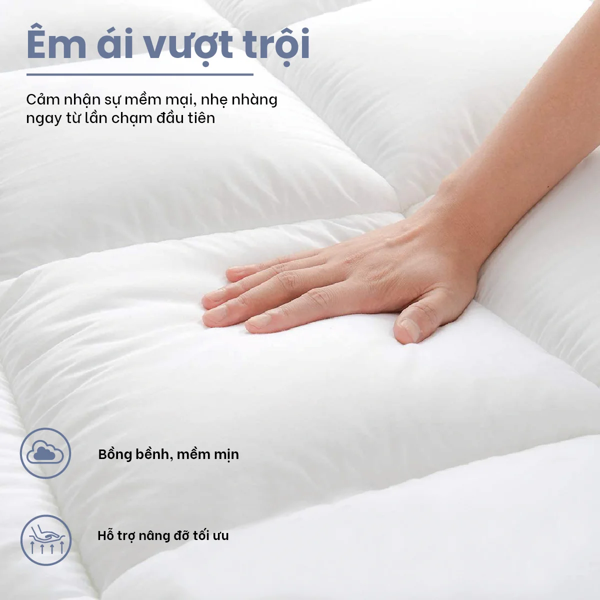 Topper nệm khách sạn