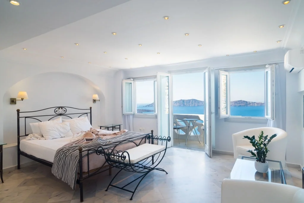 Decor phòng ngủ màu sắc mát mẻ