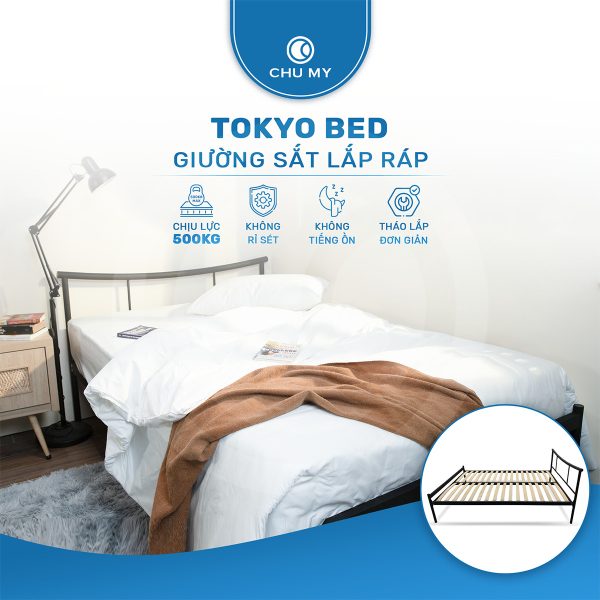 Giường sắt lắp ráp Tokyo