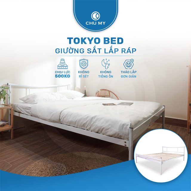 Giường sắt lắp ráp Tokyo