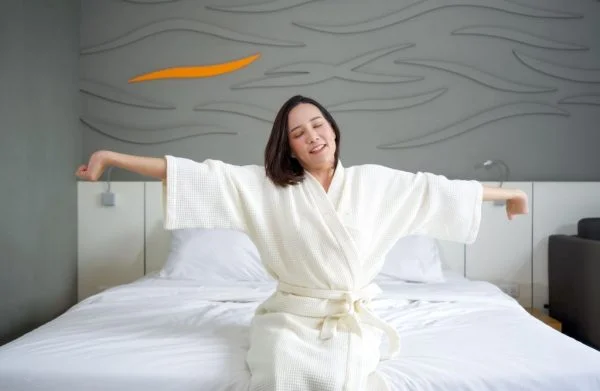 Ngủ nệm khách sạn