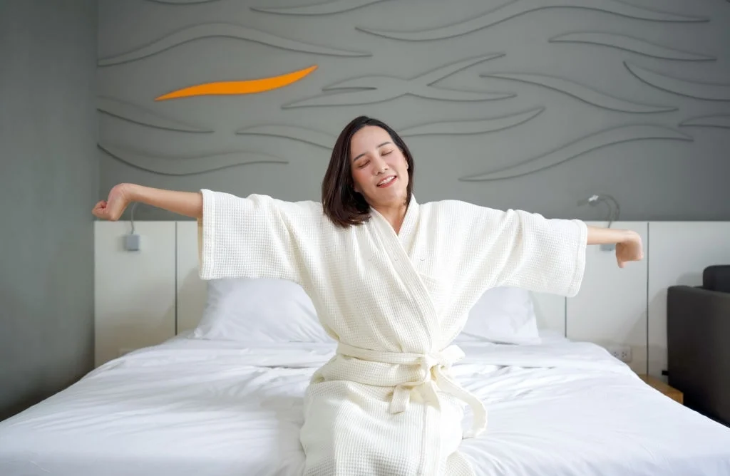 Ngủ nệm khách sạn