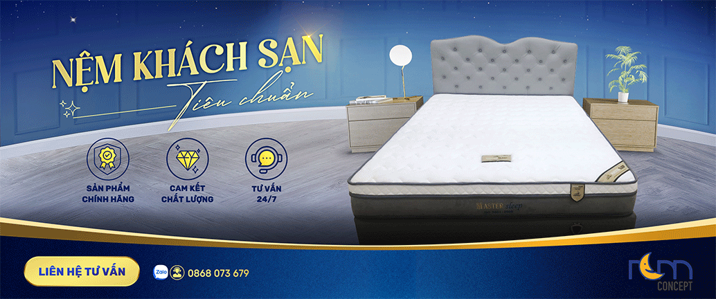 Nệm êm như khách sạn