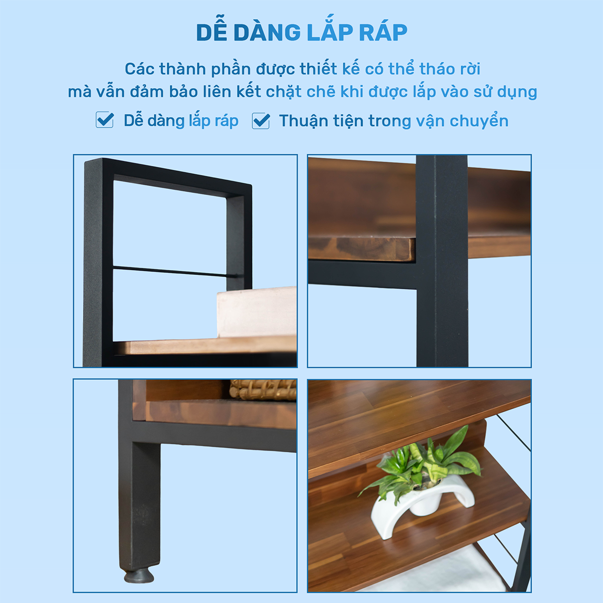 Kệ trang trí 5 tầng